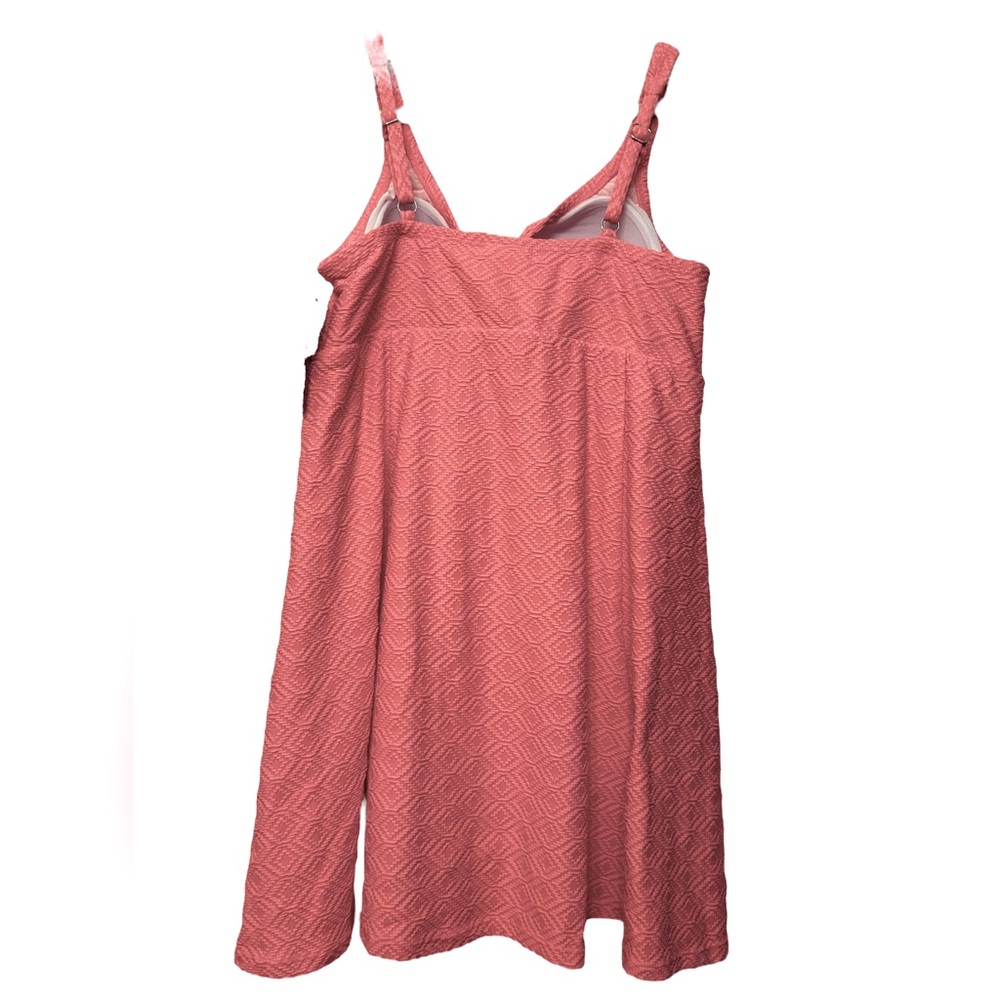 Swim Solutions Textured Swim Dress - Picture 3 of 4